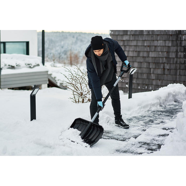 Pala da neve Cellfast, testa profonda 150 mm, lunghezza 144 cm, Energo 40-011 + raschietto per vetri