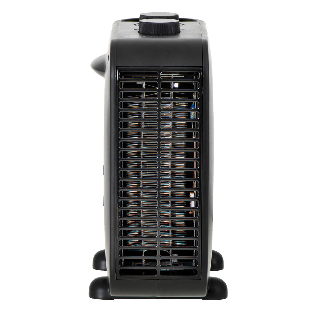 Termoventilatore Adler, 2 livelli di potenza, max 2000W, termostato, nero, AD 7725