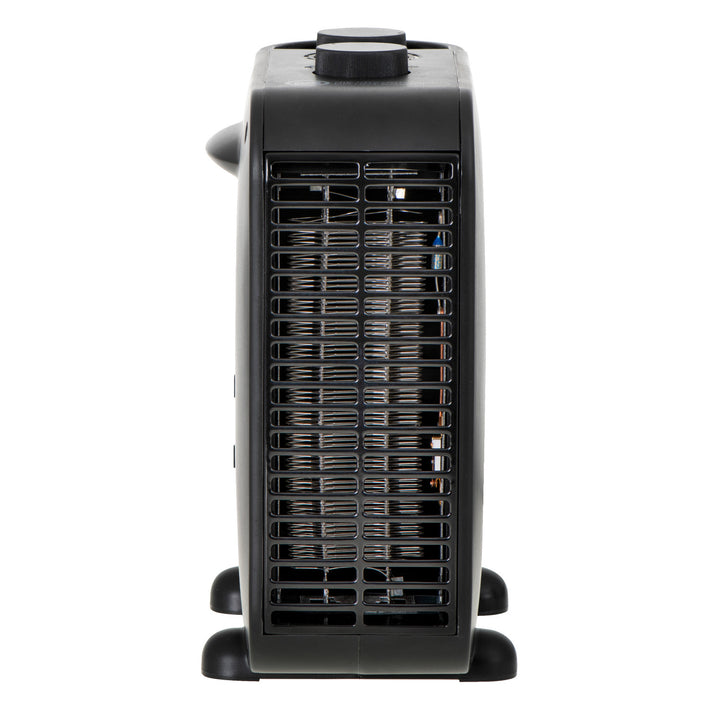 Termoventilatore Adler, 2 livelli di potenza, max 2000W, termostato, nero, AD 7725