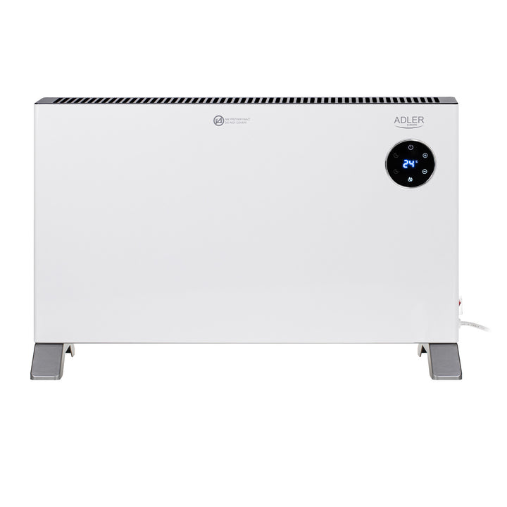 Riscaldatore Adler, display LED, telecomando, 3 livelli di riscaldamento, termostato, max 2000W, AD 7752