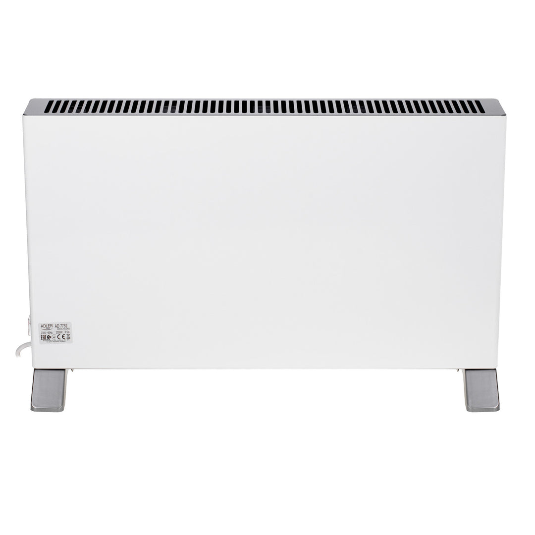 Riscaldatore Adler, display LED, telecomando, 3 livelli di riscaldamento, termostato, max 2000W, AD 7752