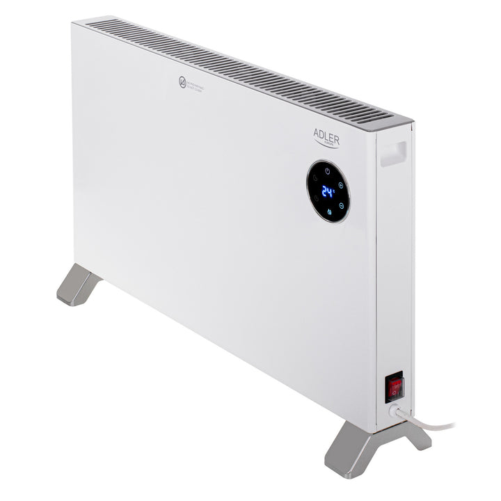 Riscaldatore Adler, display LED, telecomando, 3 livelli di riscaldamento, termostato, max 2000W, AD 7752