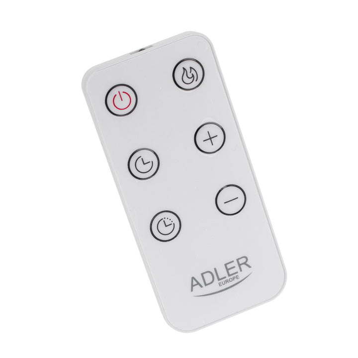 Riscaldatore Adler, display LED, telecomando, 3 livelli di riscaldamento, termostato, max 2000W, AD 7752