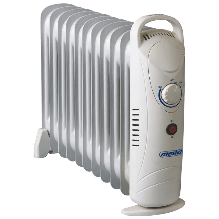Riscaldatore ad olio Mesko, 11 costole, 1200W, controllo della temperatura, grigio, MS 7806