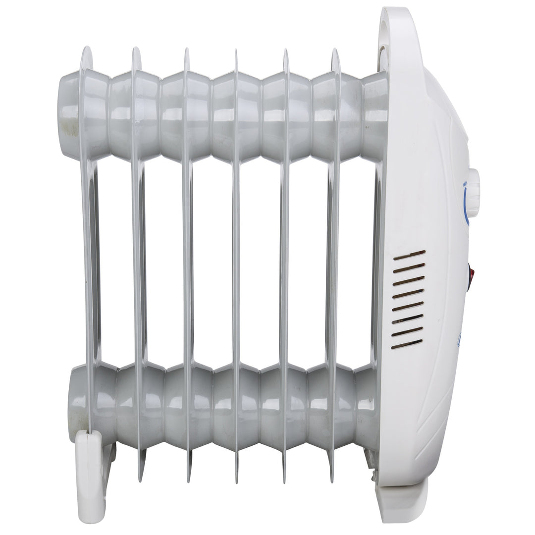 Riscaldatore ad olio Mesko, 7 costole, 800W, controllo della temperatura, grigio, MS 7804
