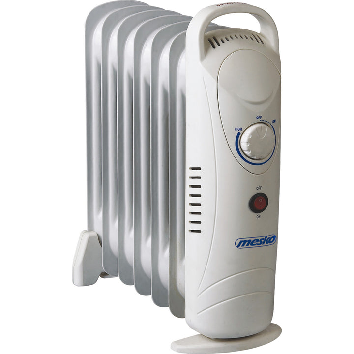 Riscaldatore ad olio Mesko, 7 costole, 800W, controllo della temperatura, grigio, MS 7804