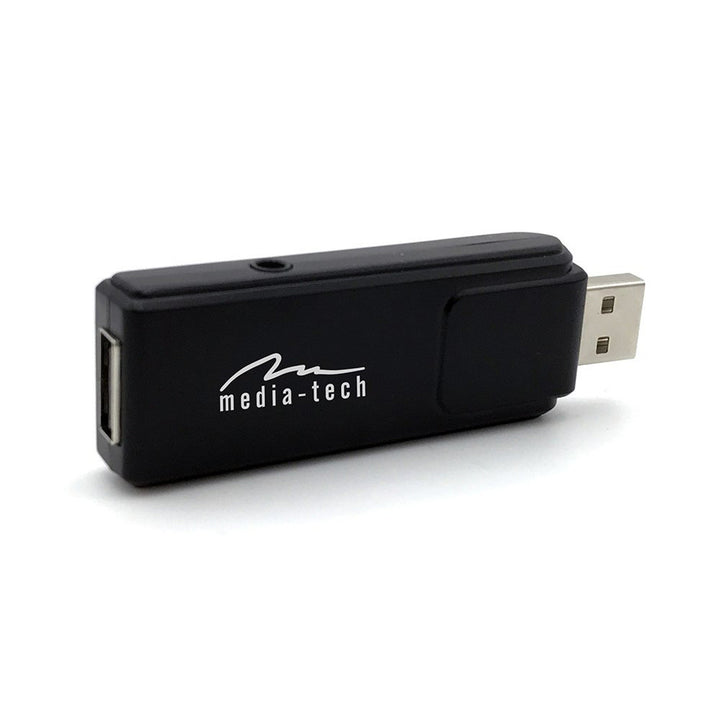 Due microfoni wireless con ricevitore USB per altoparlante con funzione karaoke, Mediatech MT395