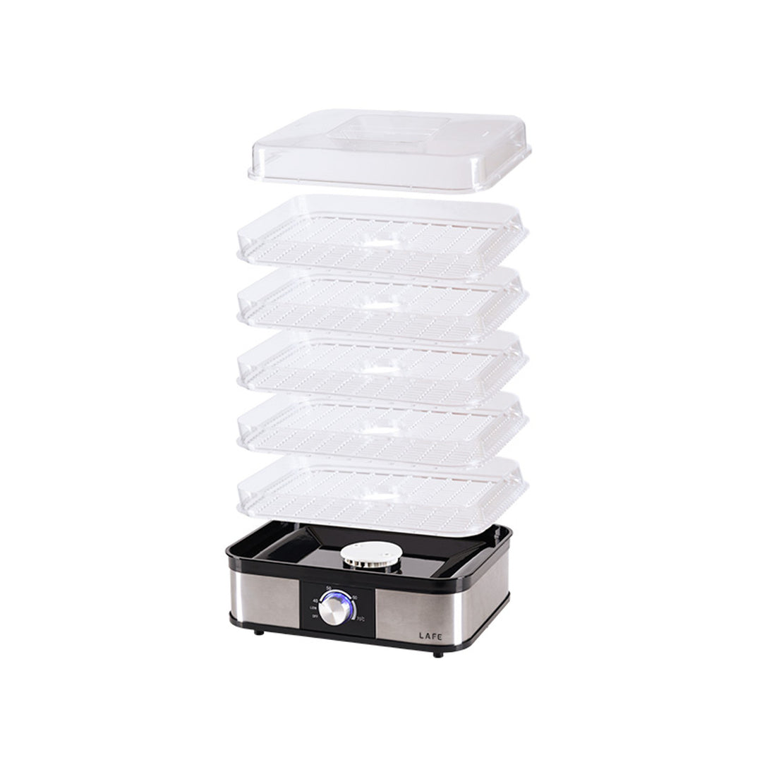 Essiccatore per funghi, frutta, verdura, 250W, 5 setacci, controllo della temperatura, NutriDry