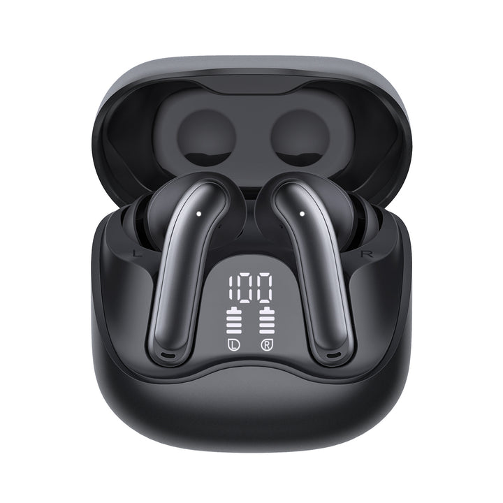 Cuffie wireless Audiocore, ANC ibrido, ENC, 6 microfoni, custodia di ricarica, Tuya, AC591 PRO