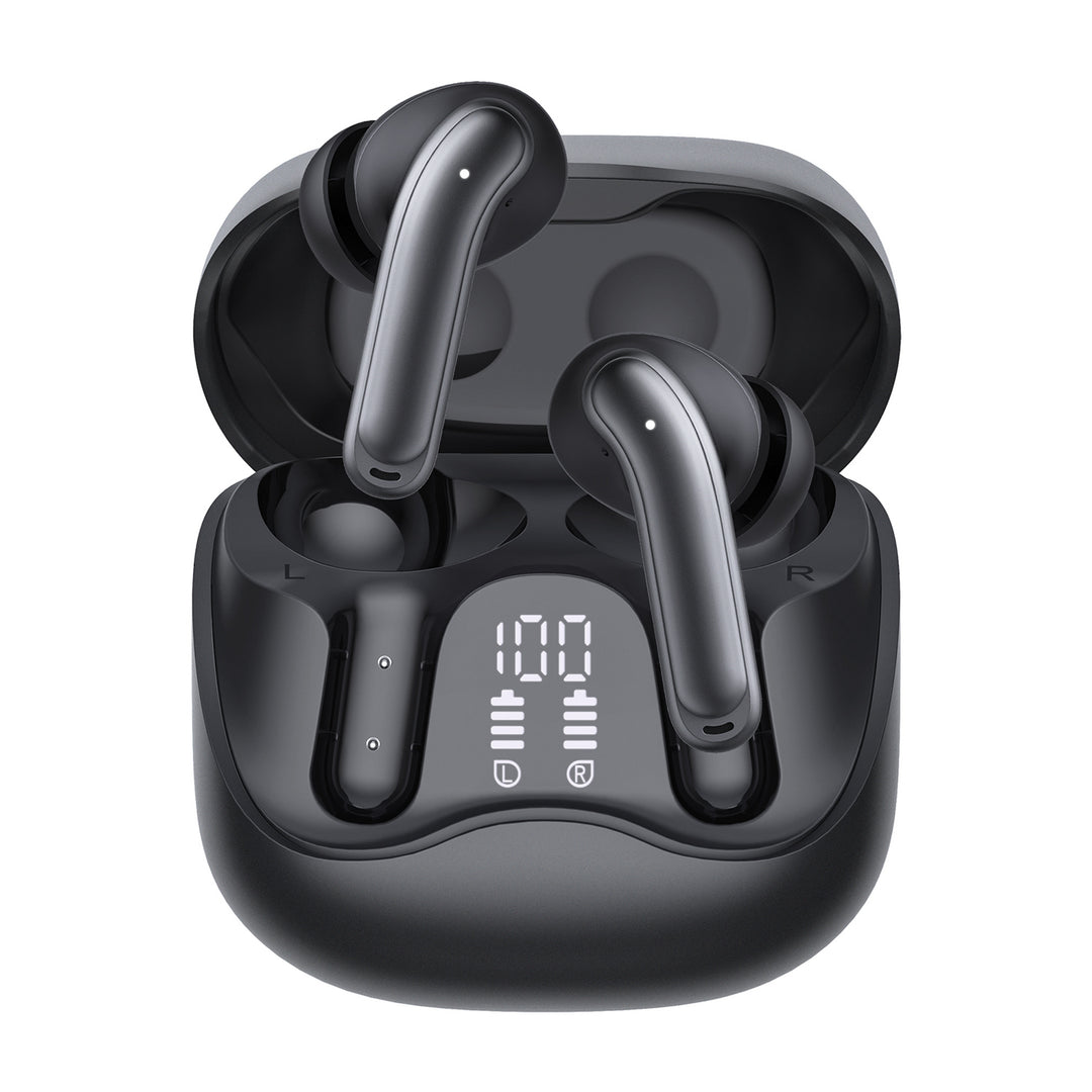 Cuffie wireless Audiocore, ANC ibrido, ENC, 6 microfoni, custodia di ricarica, Tuya, AC591 PRO