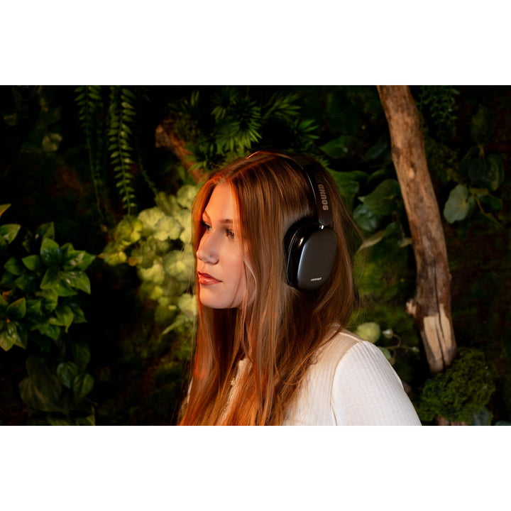 Concept SoundJoy cuffie in-ear wireless, fino a 70 ore di riproduzione, Bluetooth 5.4, ricarica rapida, cancellazione attiva del rumore fino a 33dB, nero, HS4060