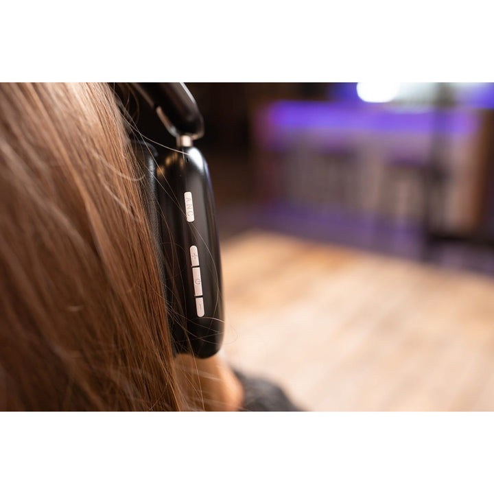 Concept SoundJoy cuffie in-ear wireless, fino a 70 ore di riproduzione, Bluetooth 5.4, ricarica rapida, cancellazione attiva del rumore fino a 33dB, nero, HS4060