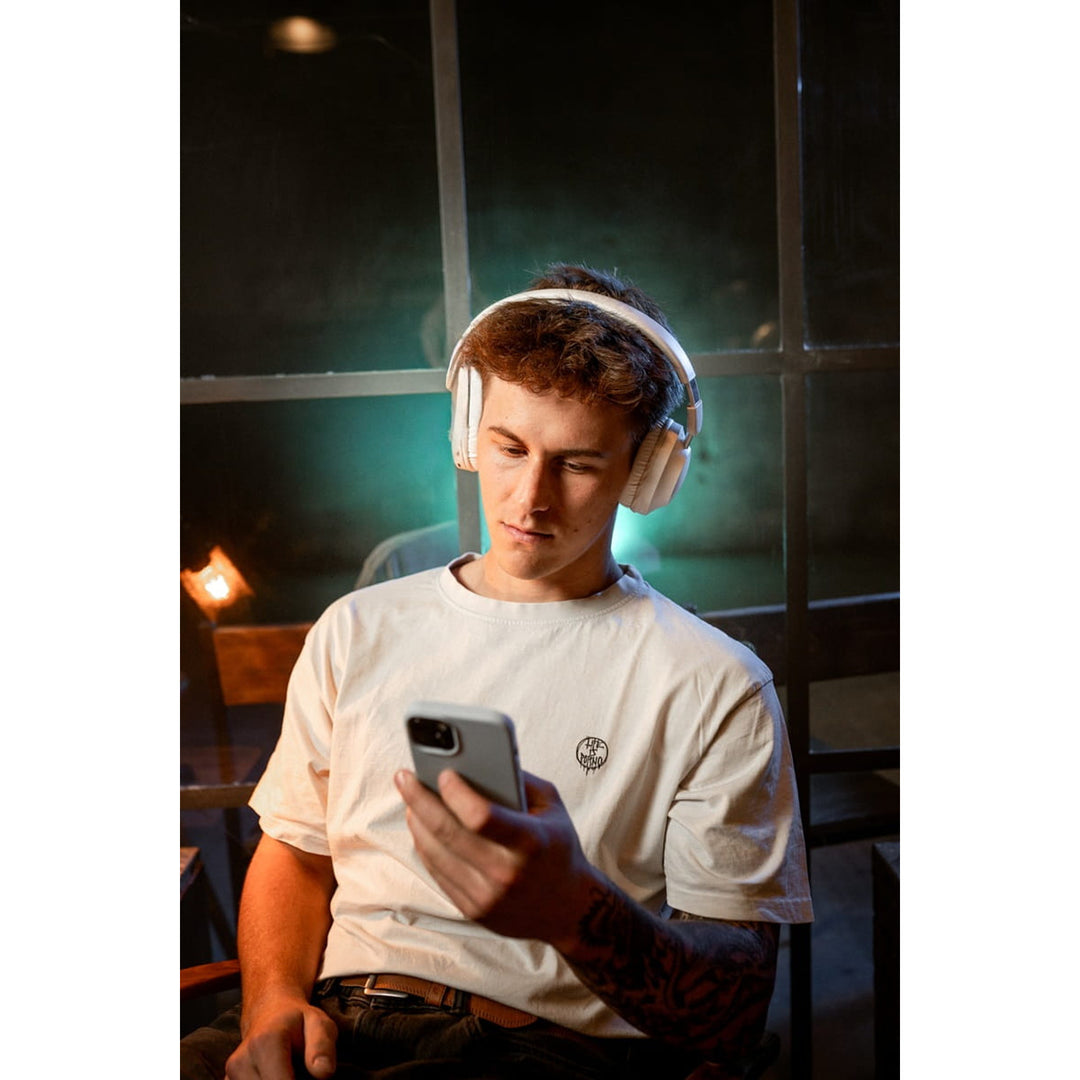 Concept SoundJoy cuffie in-ear wireless, fino a 45 ore di riproduzione, Bluetooth 6.0, ricarica rapida, cancellazione attiva del rumore fino a 18dB, bianco, HS4081