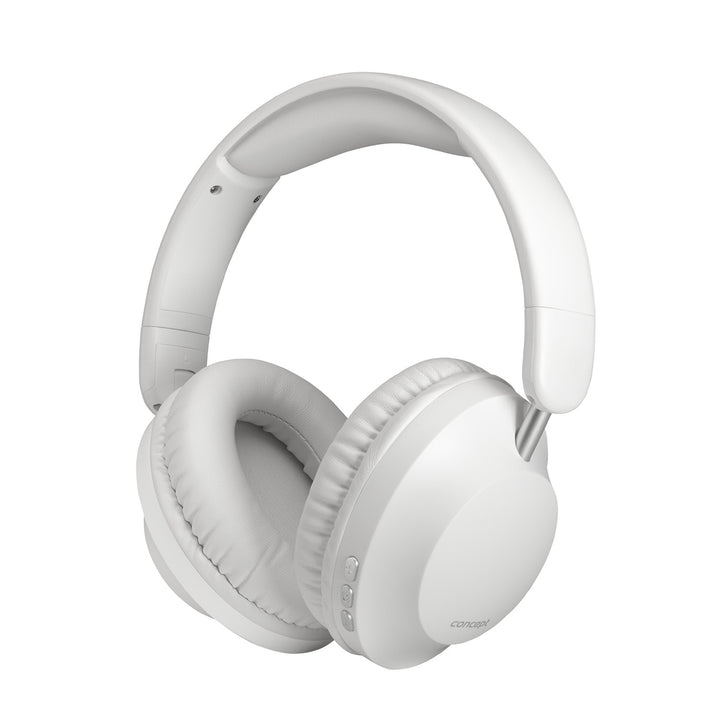 Concept SoundJoy cuffie in-ear wireless, fino a 45 ore di riproduzione, Bluetooth 6.0, ricarica rapida, cancellazione attiva del rumore fino a 18dB, bianco, HS4081