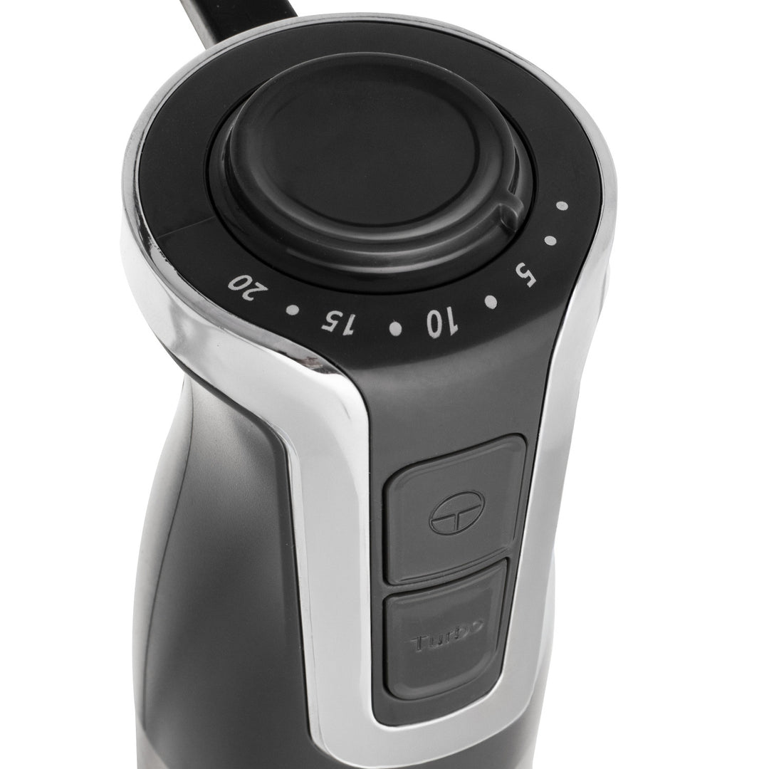 Frullatore manuale Adler, multifunzione, potenza 1800W, grigio, funzione turbo, AD 4627 g