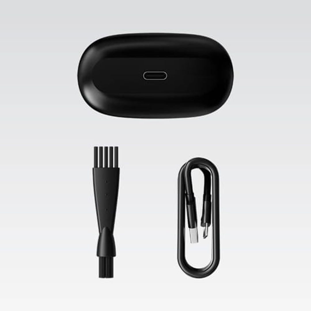 Rasoio elettrico Maestro, 2 testine, ricarica USB C, autonomia fino a 60 minuti, pulizia facile, MR-671