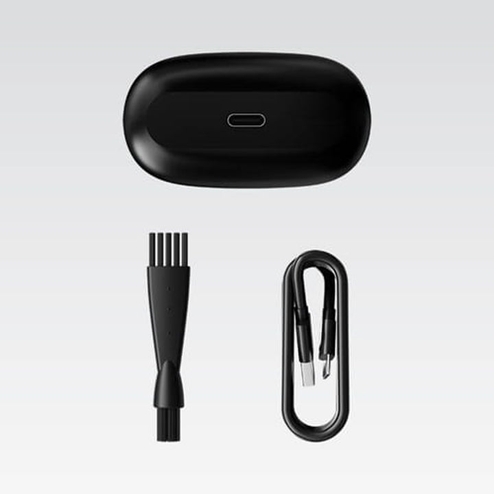 Rasoio elettrico Maestro, 2 testine, ricarica USB C, autonomia fino a 60 minuti, pulizia facile, MR-671