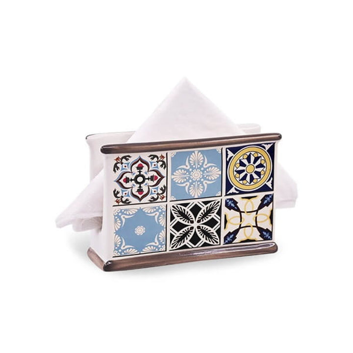 Portatovaglioli in ceramica Holiday in Porto Maestro, MR-20005-44