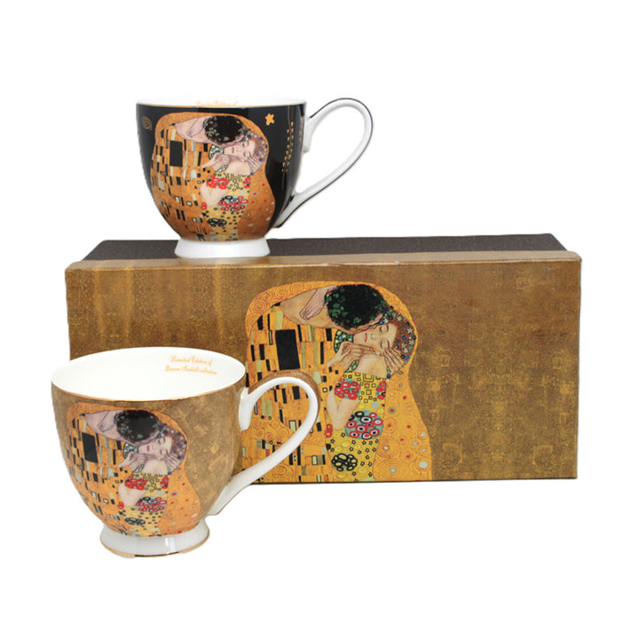 Tazze Jumbo Gustav Klimt Kiss 2 pezzi, Queen Isabel