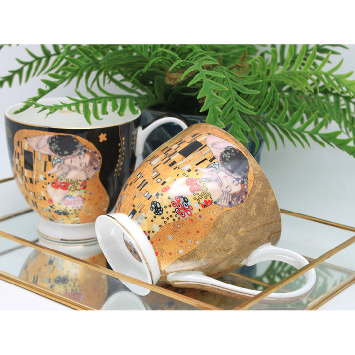 Tazze Jumbo Gustav Klimt Kiss 2 pezzi, Queen Isabel