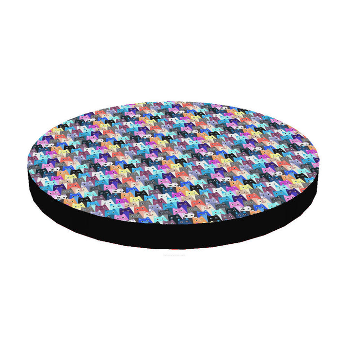 Letto/materasso per gatti Bertoni, in schiuma elastica, diametro 55 cm, Meow, Ring design