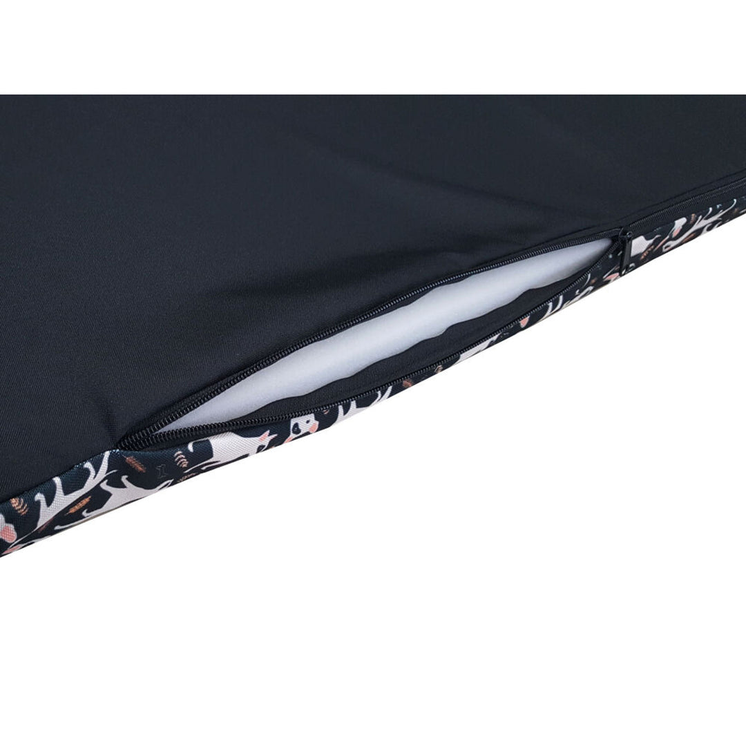 Letto a materasso per cani Bertoni XL, in schiuma, rivestimento impermeabile, motivo Bullteriers, EE146