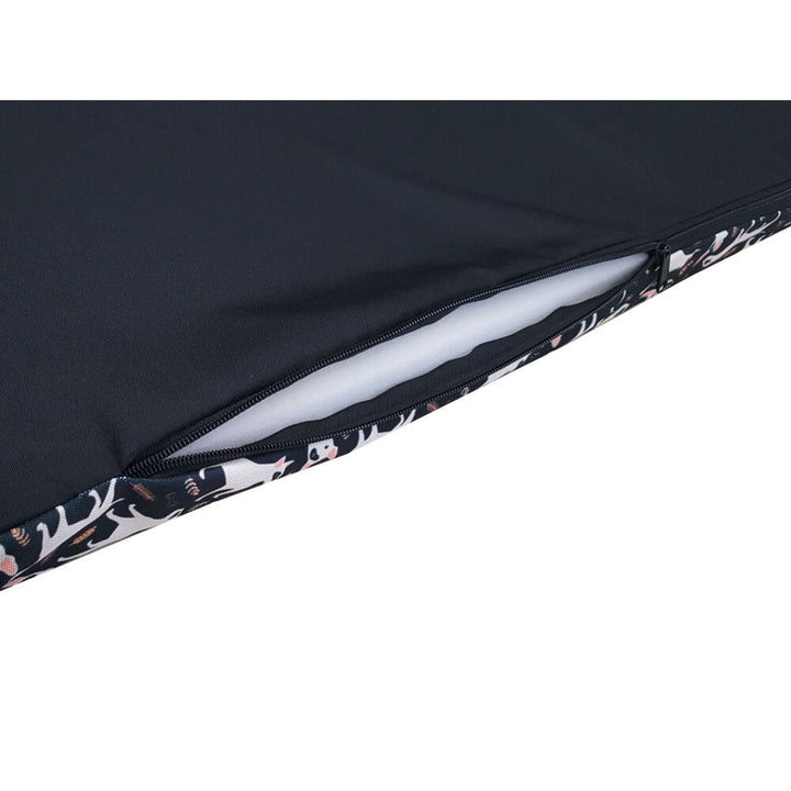 Letto a materasso per cani Bertoni XL, in schiuma, rivestimento impermeabile, motivo Bullteriers, EE146
