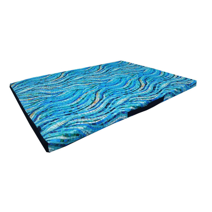 Letto a materasso per cani Bertoni XL, schiuma, rivestimento impermeabile, motivo a mosaico, EE147