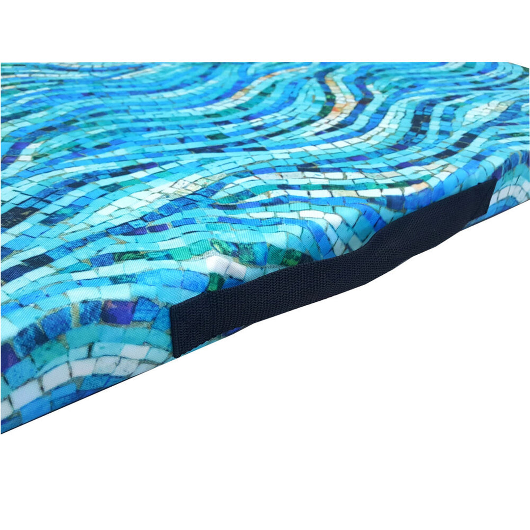 Letto a materasso per cani Bertoni XL, schiuma, rivestimento impermeabile, motivo a mosaico, EE147