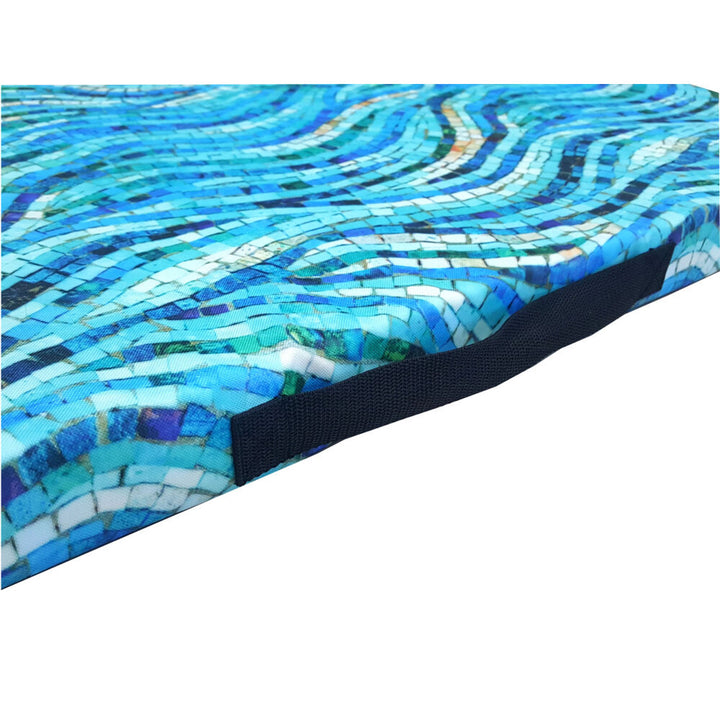 Letto a materasso per cani Bertoni XL, schiuma, rivestimento impermeabile, motivo a mosaico, EE147