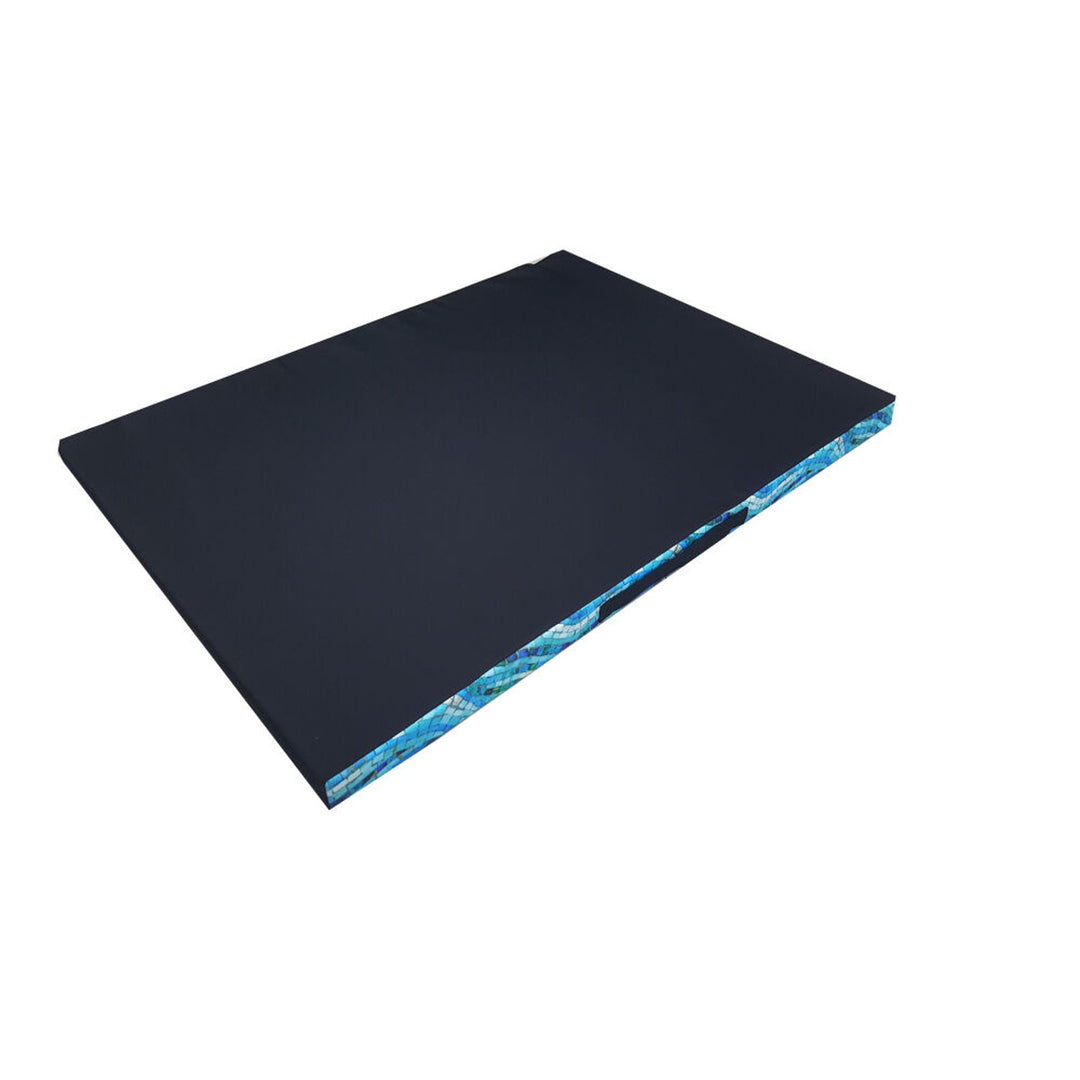 Letto a materasso per cani Bertoni XL, schiuma, rivestimento impermeabile, motivo a mosaico, EE147