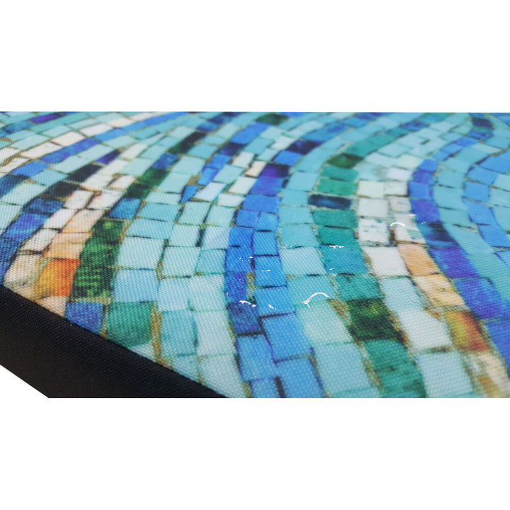 Letto a materasso per cani Bertoni XL, schiuma, rivestimento impermeabile, motivo a mosaico, EE147