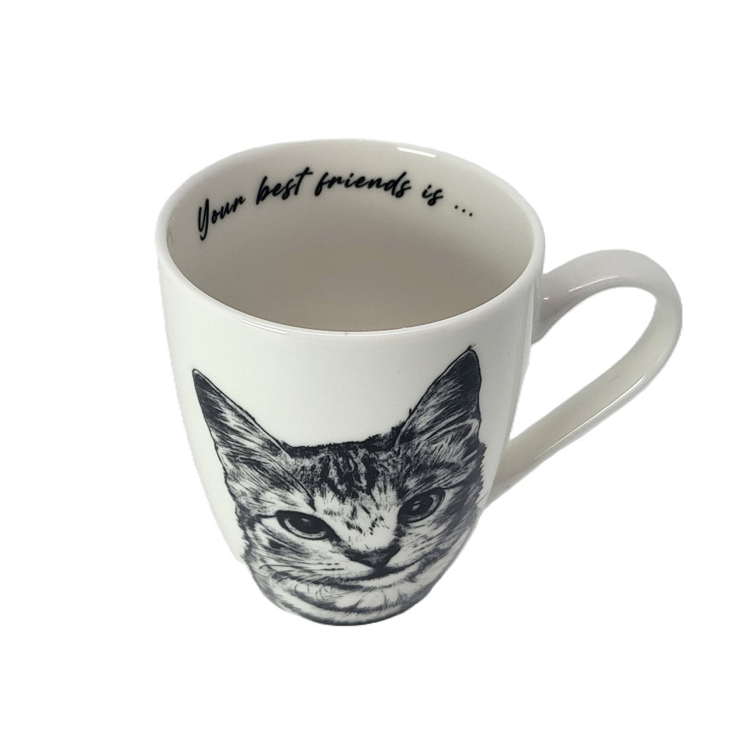 Tazza in porcellana Queen Isabel, gatto American Shorthair, 350 ml, Q1-05195