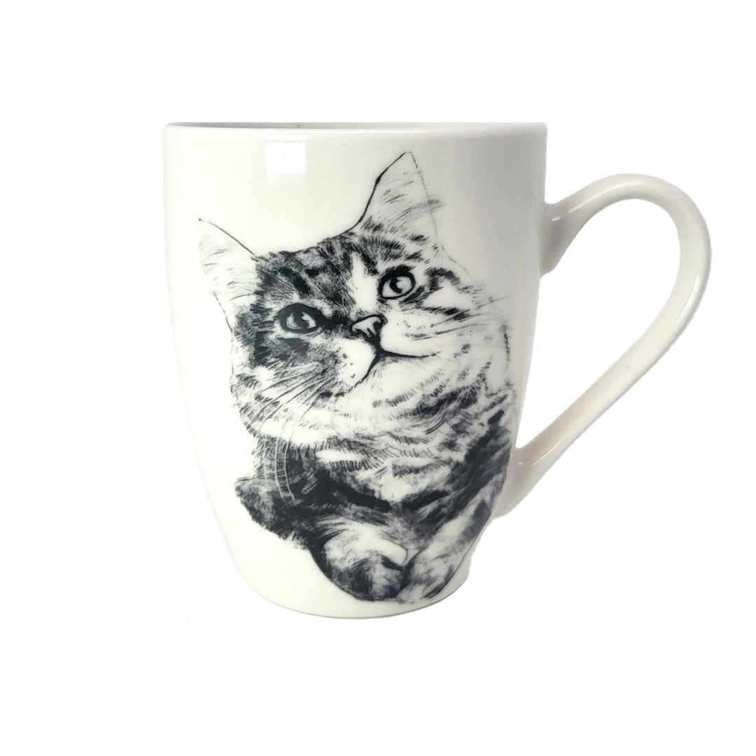 Tazza in porcellana Queen Isabel, gatto siberiano, 350 ml, Q1-05201