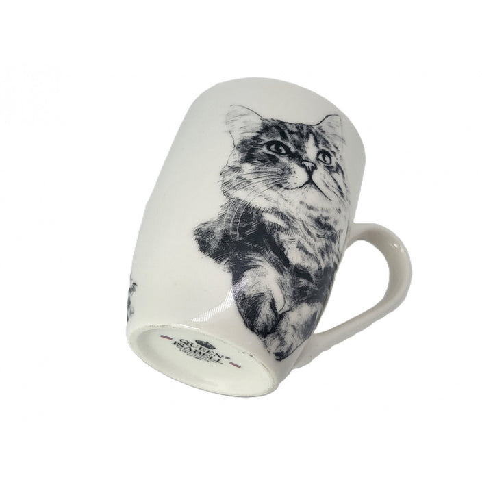 Tazza in porcellana Queen Isabel, gatto siberiano, 350 ml, Q1-05201