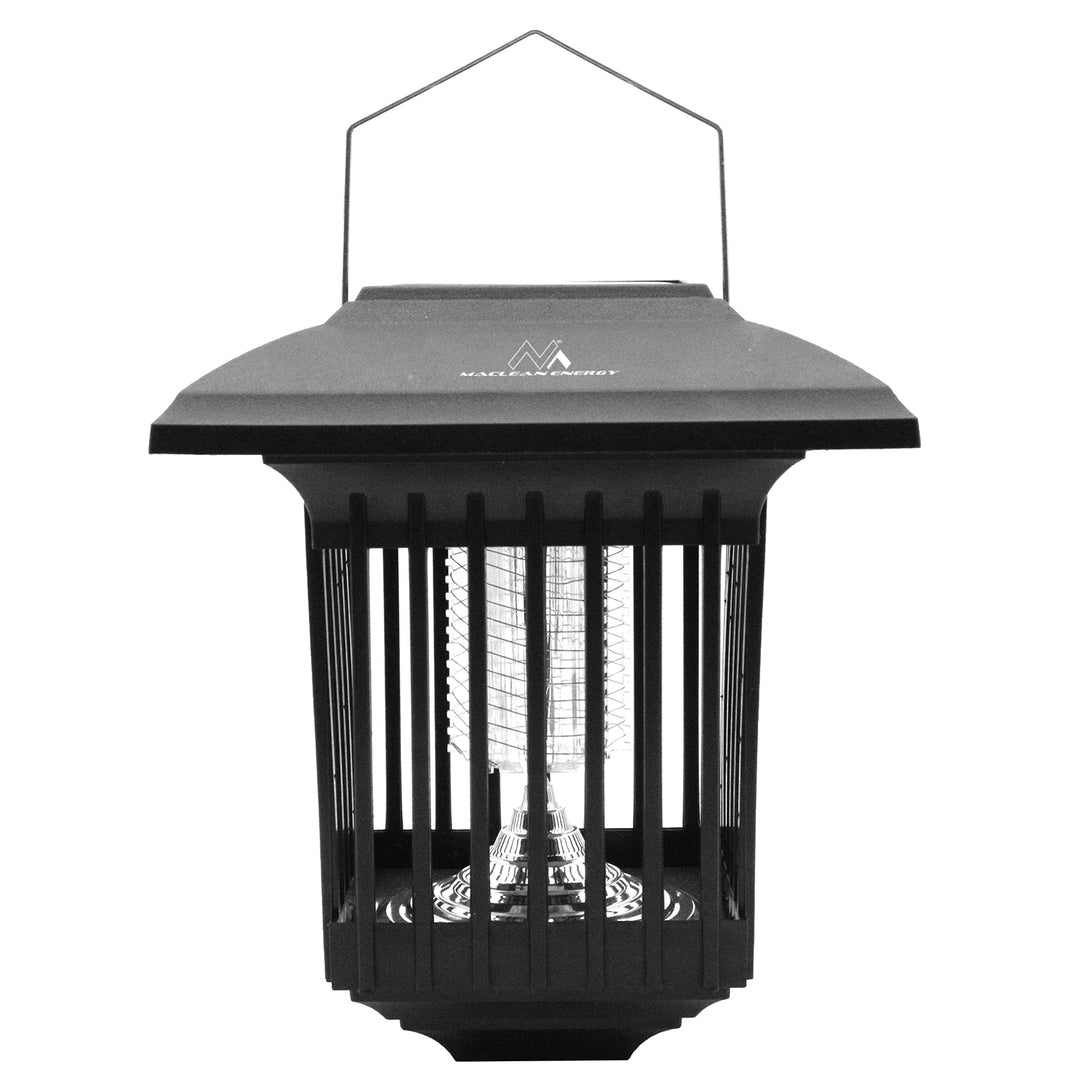 Luce insetticida LED solare Maclean, IP44, LED/UV, batteria ricaricabile 2*AA Ni-MH 200 mAh, solare 2V DC MCE448, 2 pezzi