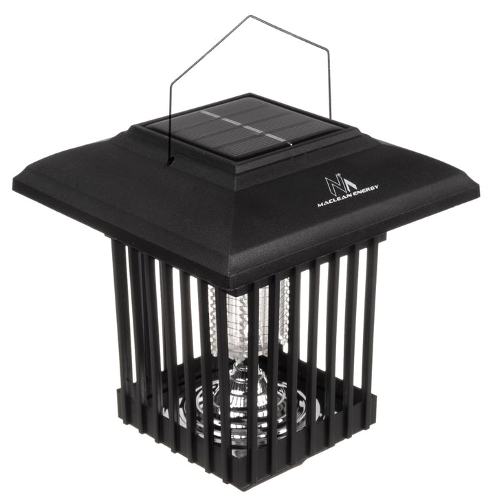 Luce insetticida LED solare Maclean, IP44, LED/UV, batteria ricaricabile 2*AA Ni-MH 200 mAh, solare 2V DC MCE448, 4 pezzi