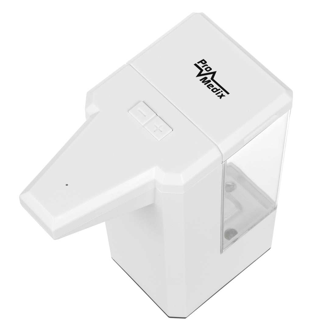 Contenitore automatico per liquidi disinfettanti 500ml Promedix PR-470 + 4x batteria AA Varta Industrial