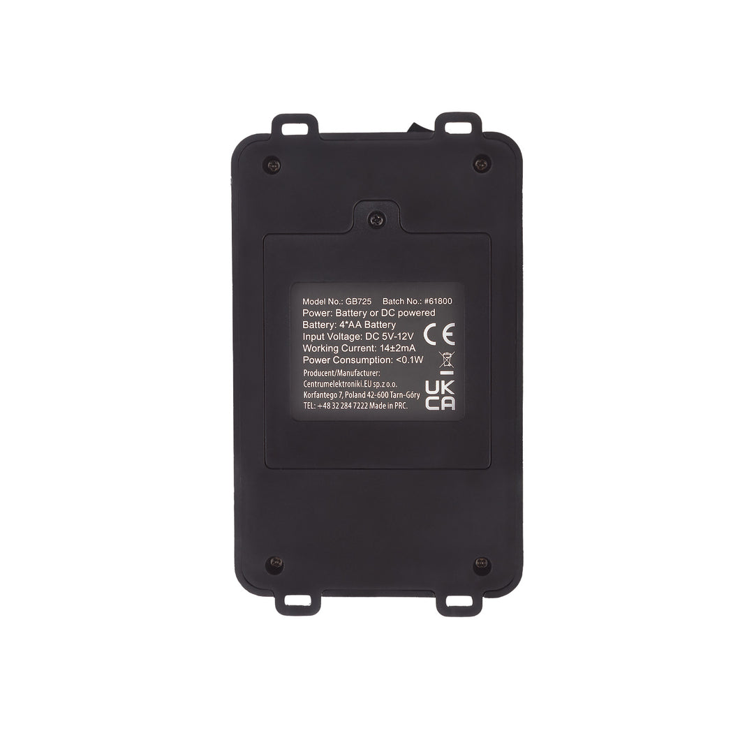 GreenBlue GB725 dissuasore per roditori e martore con ultrasuoni e LED + 4x batterie AA Varta Industrial