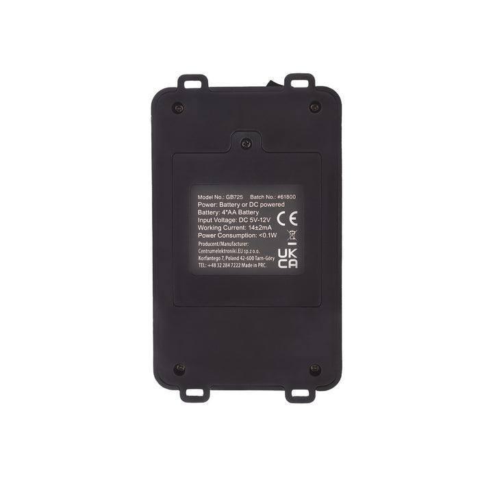 GreenBlue GB725 dissuasore per roditori e martore con ultrasuoni e LED + 4x batterie AA Varta Industrial