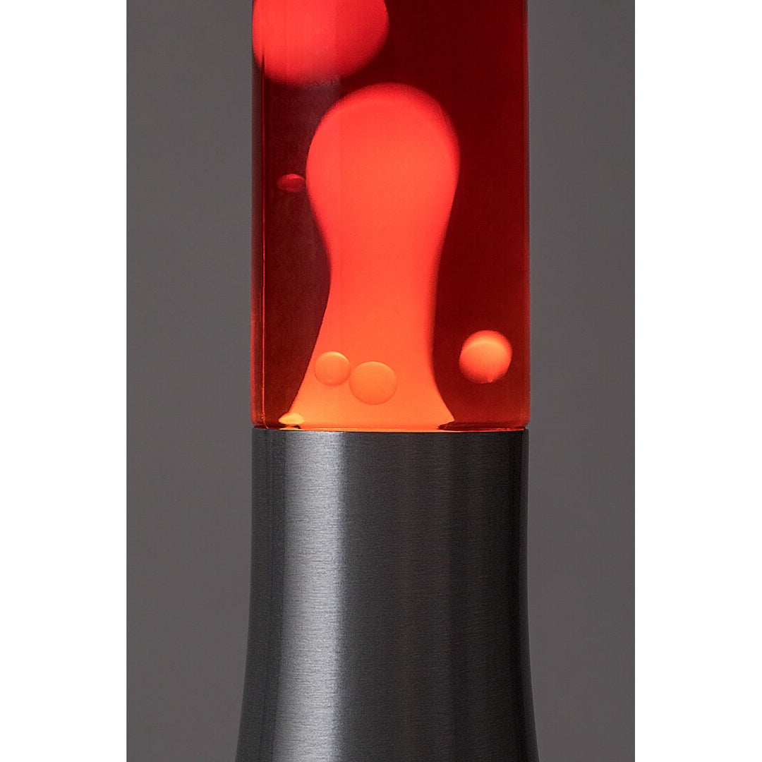 Rabalux Lampada lava LED, 25W, 3000 K, rosso, Poppilol
