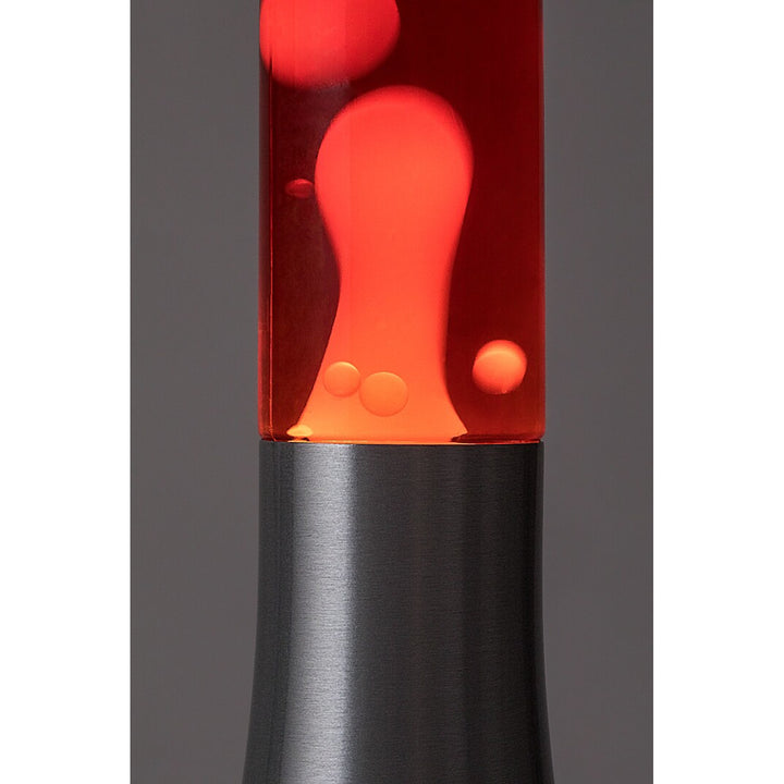 Rabalux Lampada lava LED, 25W, 3000 K, rosso, Poppilol
