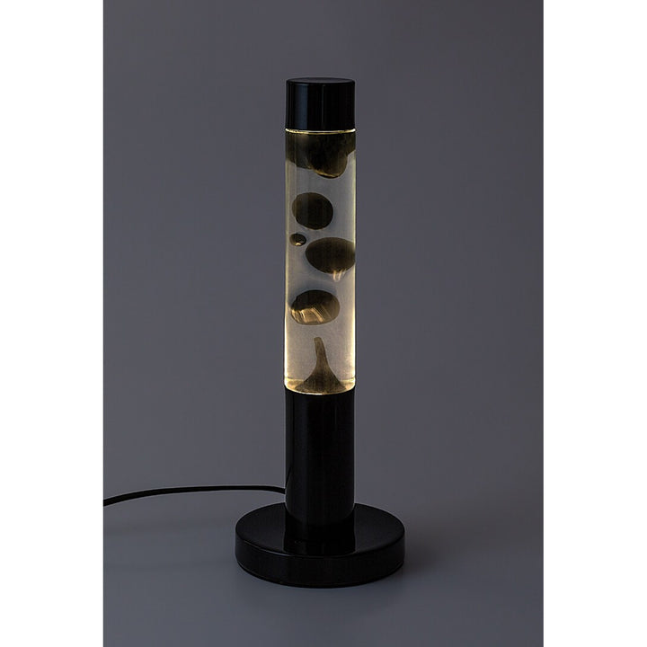Lampada lava LED Rabalux, potenza 25W, 3000 K, cera nera, Lavastic