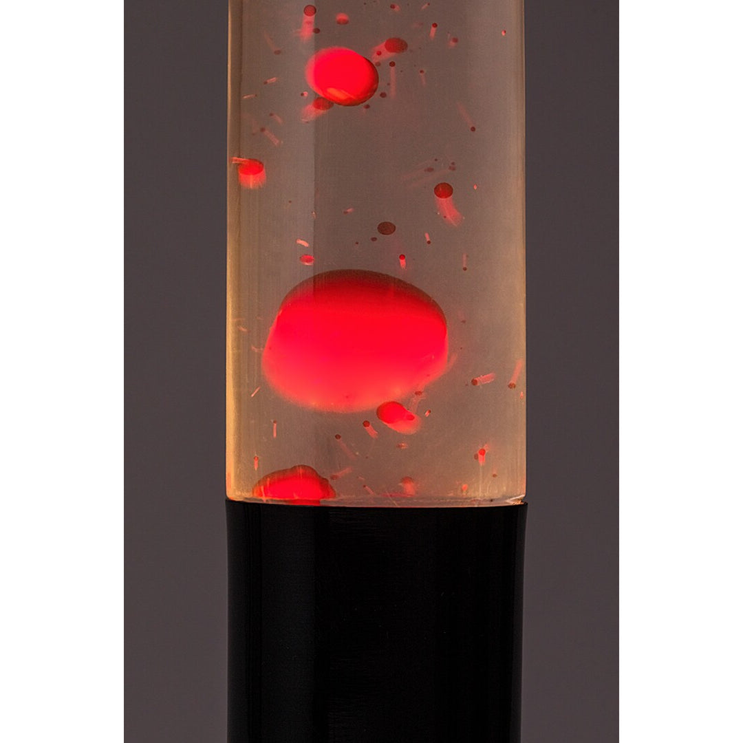 Lampada lava LED Rabalux, potenza 25W, 3000 K, cera rossa, Lavastic
