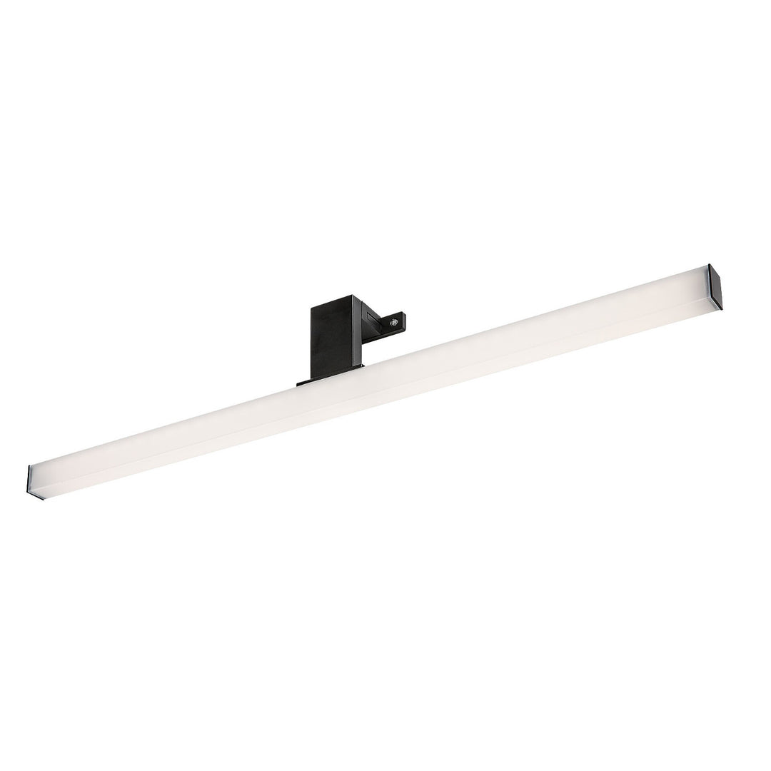 Lampada da bagno Rabalux, potenza 9W, bianco naturale 4000K, IP44. nero, Oliro