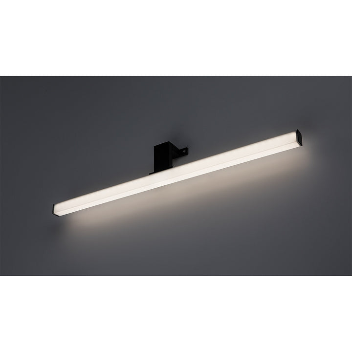 Lampada da bagno Rabalux, potenza 9W, bianco naturale 4000K, IP44. nero, Oliro