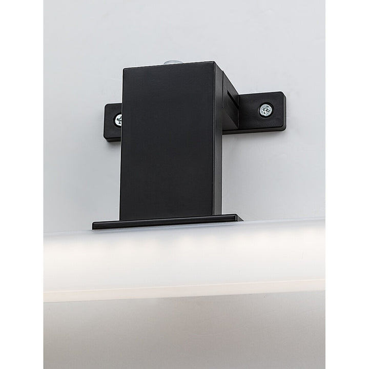 Lampada da bagno Rabalux, potenza 9W, bianco naturale 4000K, IP44. nero, Oliro