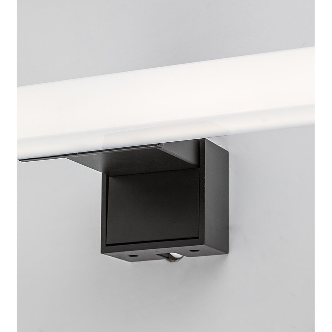 Lampada da bagno Rabalux, potenza 9W, bianco naturale 4000K, IP44. nero, Oliro