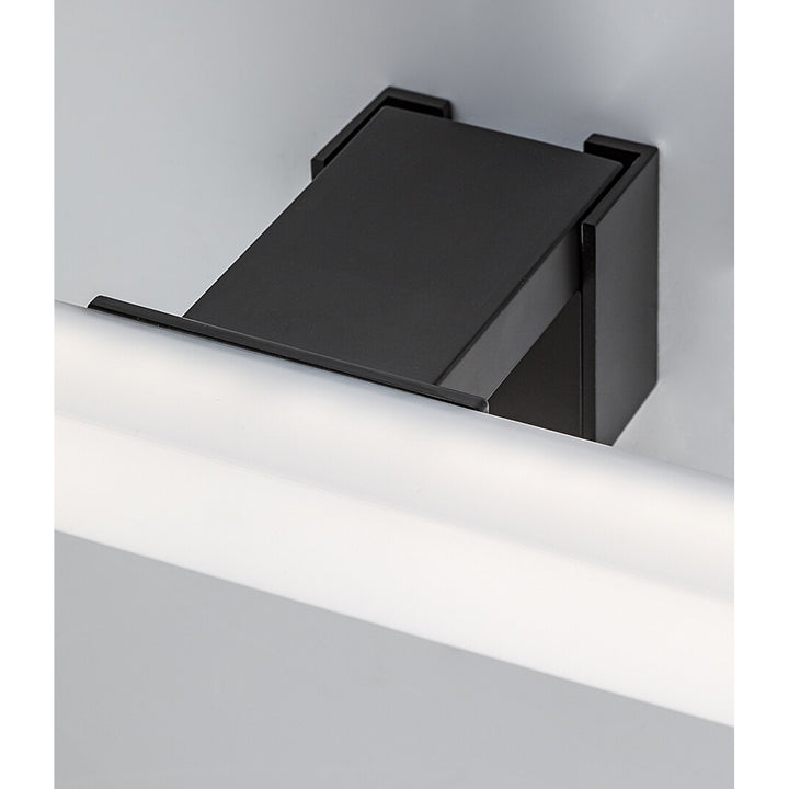 Lampada da bagno Rabalux, potenza 9W, bianco naturale 4000K, IP44. nero, Oliro