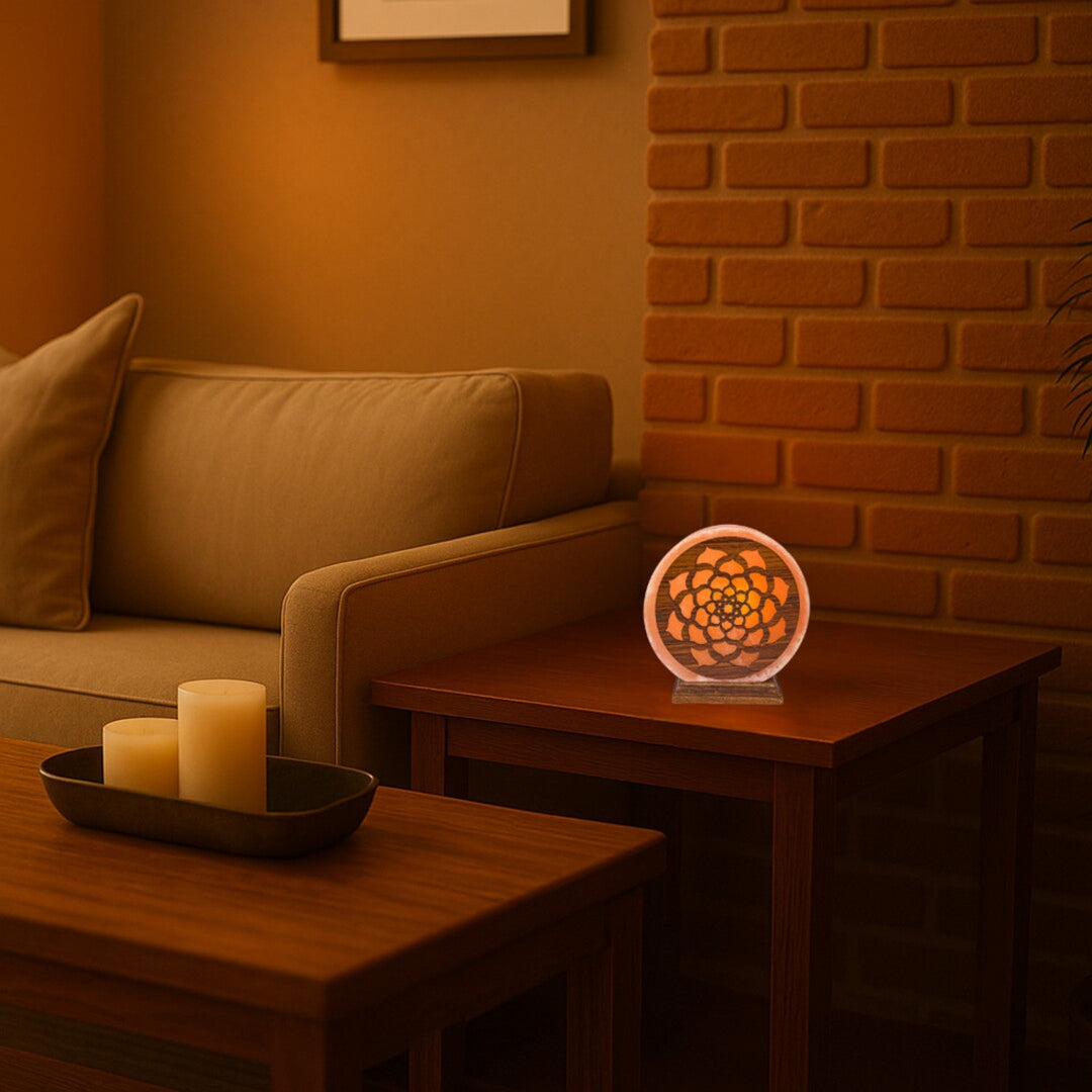 Lampada di sale Rabalux, filettatura E14, arancione, IP20, Mandali